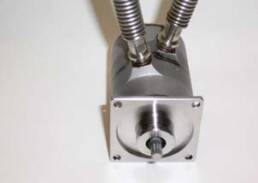 Duplex Hermetical Resolver with bearings without rotating seal